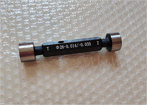 黑龙江客户订购了一支光滑塞规 黑龙江客户订购了一支光滑塞规